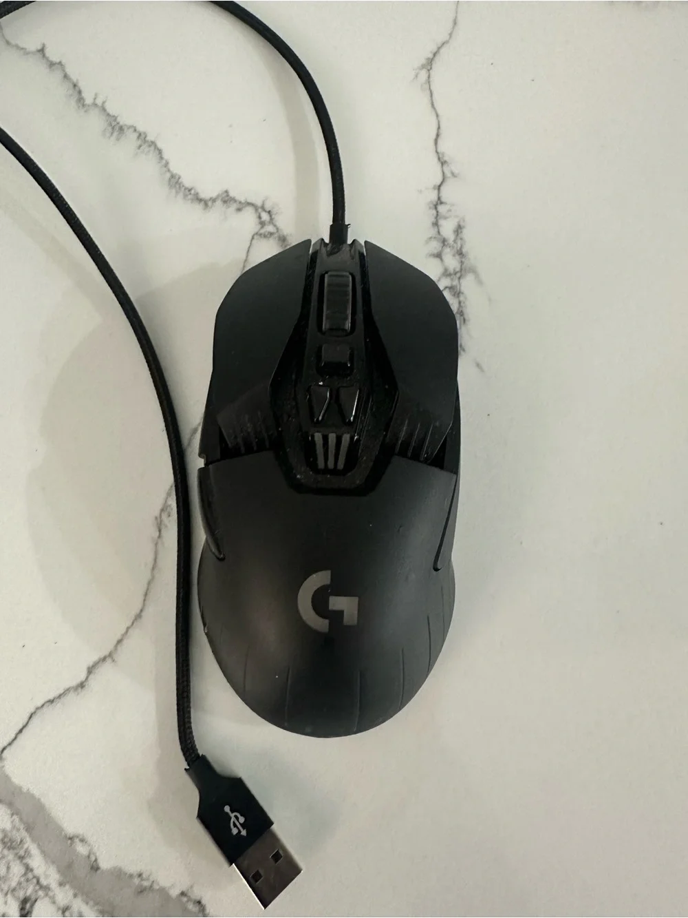 Logitech G903 SE Black Wired Gaming Mouse with Braided Cable
